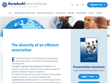 Tablet Screenshot of euraaudit.org